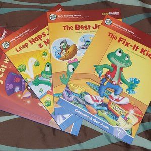4 Leap Frog Books for the leap reader (books only)